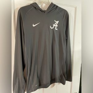 Alabama Nike Hooded Shirt size Medium
